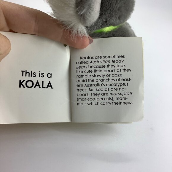 Vintage Wendy's WWF Koala Plush Toy 1988 Collectible 5.5" - Picture 7 of 14
